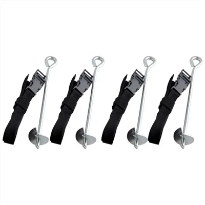 Kit de anclaje al suelo para trampolín